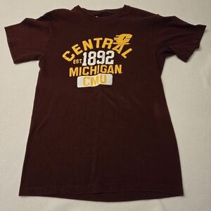 Champion Maroon Central Michigan Tee. S